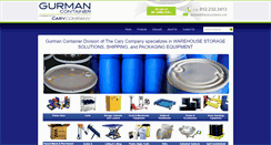 Desktop Screenshot of gurmancontainer.com